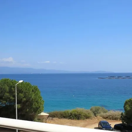 Bel App T2 En Bord De Mer Vue Sanquinaires Piscine Ajaccio  Exterior photo
