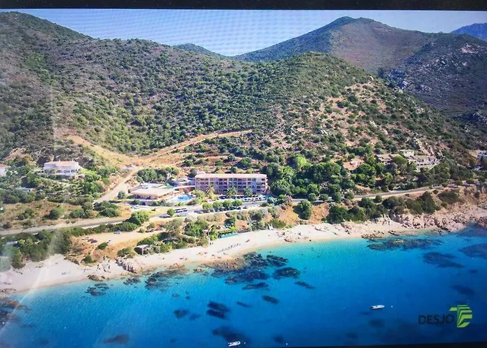 Bel App T2 En Bord De Mer Vue Sanquinaires Piscine