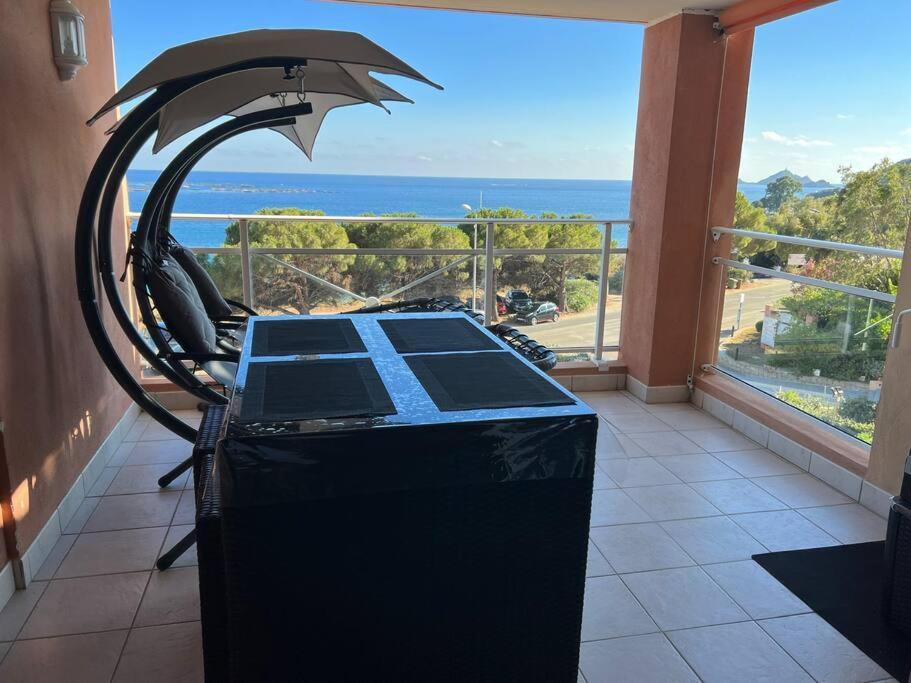 Apartment Bel App T2 En Bord De Vue Sanquinaires Piscine *